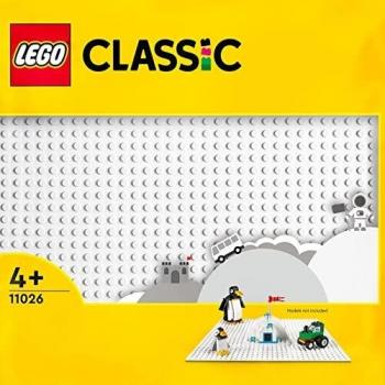 LEGO Classic White Baseplate 32x32 Studs (11026)