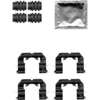 Kit de accesorios para pastillas de freno HELLA 8DZ 355 205-231 - Compatible con Hyundai i20 II y Kia Rio 3
