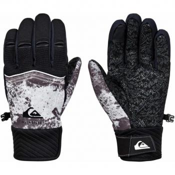 Quiksilver Method-Guantes para Snowboard/Esquí para Hombre, Castle Rock Splash, L