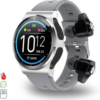 Smartwatch GT69 con auriculares Bluetooth 5.0 TWS integrados