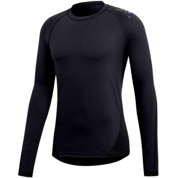 Adidas Ask SPR tee LS Camisa de Golf, Hombre, Negro, XS