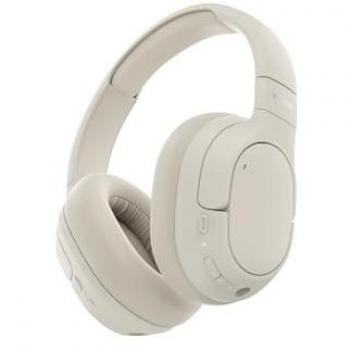 Auriculares Inalámbricos Bluetooth Belkin SoundForm Isolate con Cancelación de Ruido Activa, Micrófono, 60 Horas de Autonomía, Almohadillas CloudCushion - Arena