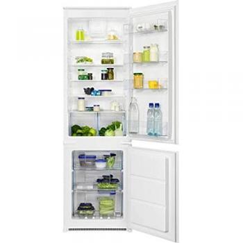 Zanussi ZNHN18FS1 Frigorífico Combi Integrable, 177 cm, TwinTech, NoFrost, DynamicAir, Control Electrónico, Luces LED, Técnica arrastre, Clase F