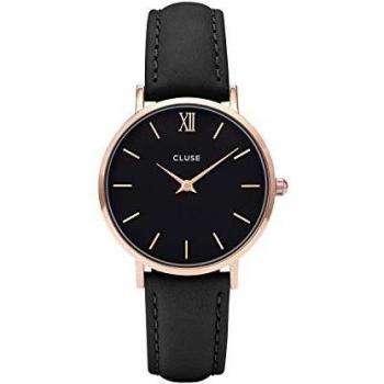 CLUSE Womens Analogue Classic Quartz Connected Wrist Watch with Leather Strap CL30022