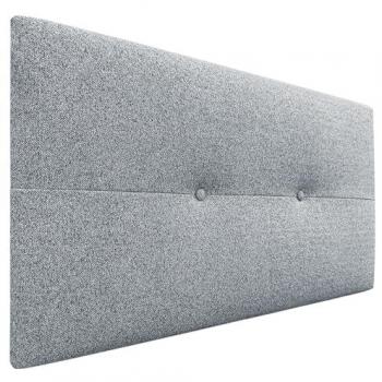 Cabecero Tapizado AQUALINE Pro de Tela Gris Perla 90cm para Camas 70/80/90