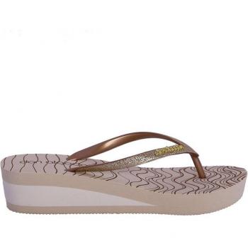 Chanclas de mujer Leonor multicon cuña con diseño exclusivo y estilo veraniego