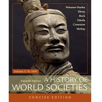 Concise World History Volume 1 by Clare Haru Crowston - Bedford Books Edition