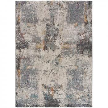 Alfombra Adalyn de Estilo Mosaico Multicolor - Dimensiones disponibles: 120x170 cm, 140x200 cm, 160x230 cm