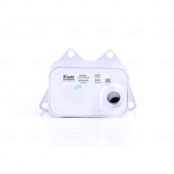 Enfriador de aceite NISSENS 90659 - Enfriador de aceite para motor, compatible con diversas marcas y modelos, fabricado por Nissens, diseñado para mantener la temperatura óptima del aceite del motor, mejora la eficiencia y
