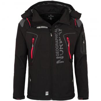 Geographical Norway Tambour - Chaqueta Softshell para Hombre, Hombre, Color Negro, tamaño XX-Large