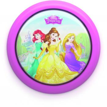 Philips Disney Princesas - Luz nocturna bombilla LED de 0.3 W, luz blanca cálida, color rosa