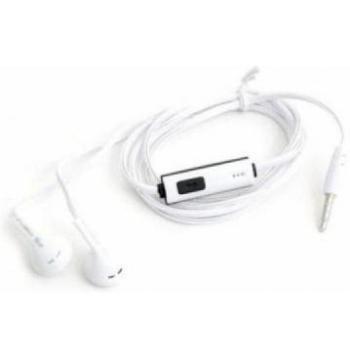 Omega Freestyle auricular+micro smartphone Blanco