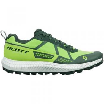 Zapatillas de trail running hombre SUPERTRAC 3 Scott, Unisex Adulto, Jasmine Green/Smoked Green, Talla 45 EU