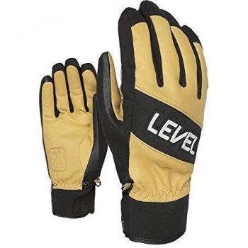 Level Spitfire Guantes, Hombre, Brown, 7