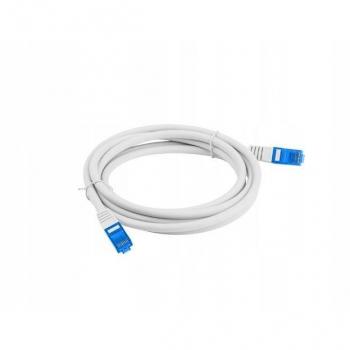 Cable de red Lanberg Cat6a S/FTP 0,5 m Gris