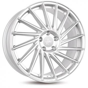 Llantas KESKIN KT17 HURRICANE pintadas en plata 8.0Jx18 5x112 ET30 con orificio central de 72.6 mm