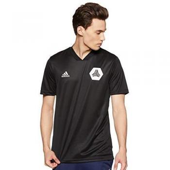 adidas Tan Training Jersey Camiseta, Hombre, Black, M
