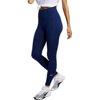 Nike W NK All-IN TGHT Pants, Mujer, Blue Void/White, XL