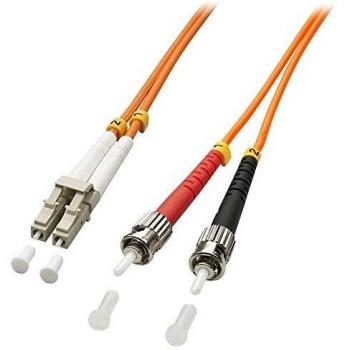 LINDY 1m LC-ST OM2 50/125 Fibre Optic Patch Cable