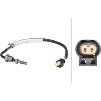 Sensor de temperatura de gases de escape HELLA 6PT 358 181-061