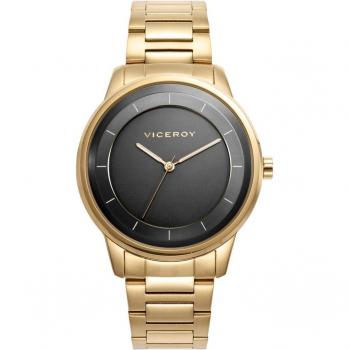 Reloj Viceroy Hombre Air 401389-16 - Gris/Dorado, 41mm, 5 ATM