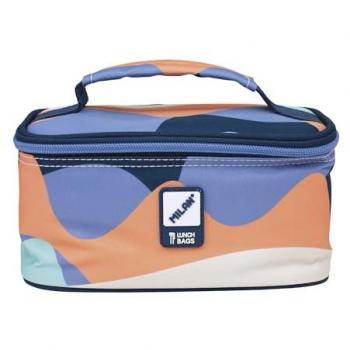 Bolsa Isotérmica Pequeña Milan The Fun 1,5L Azul con Recipiente