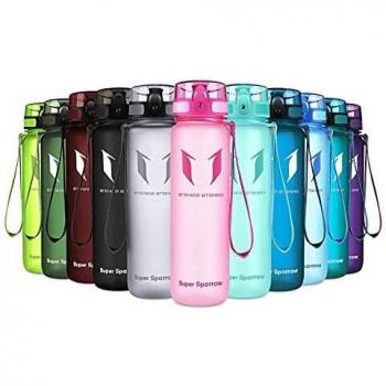 Super Sparrow Botella de Agua Deportiva - 350ml - Sin BPA