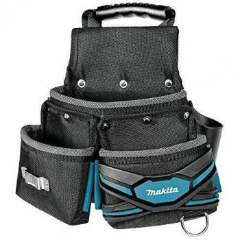 Makita E-05147 - Bolsa de fijación con 3 bolsillos, color negro