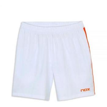 Nox Pantalón Corto Team Ligero Balance Freshde - Hombre, color blanco, ligero, diseño deportivo, adecuado para actividades al aire libre y entrenamiento