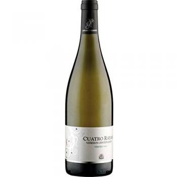 Cuatro Rayas Vino Blanco Verdejo Viñedos Centenarios - 6 botellas de 750 ml -