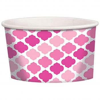 Amscan – 434000 rosa Buffet Treat tazas