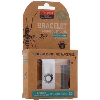 Pulsera Manouka Repelente de Mosquitos para Adultos Roja 1 Unidad