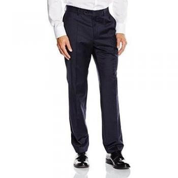 Roy Robson Pantalón de Traje Azul W34L30