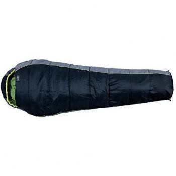 Easy Camp Mumienschlafsack Orbit 200 - Saco de Dormir Momia para Acampada, Color Negro, Talla 34