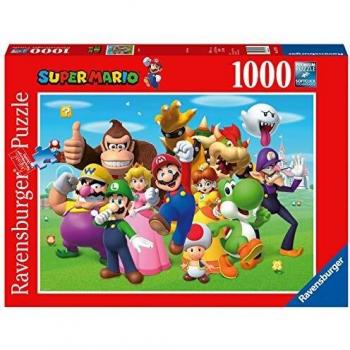 Ravensburger Puzzle, Puzzles 1000 Piezas, Super Mario, Puzzles para Adultos, Puzzle Ravensburger