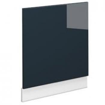 Vicco - Panel frontal Fame-Line, Azul oscuro brillante, 60 cm, con acabado en roble