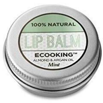 Bálsamo Labial Nutritivo de Menta Ecooking 15 ml Unisex