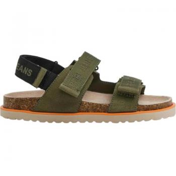 Sandalias anatómicas Berlin Saturday verde Pepe Jeans para niño