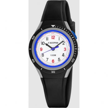 Reloj infantil Calypso My First Watch K5856/6 Blanco Unisex de caucho