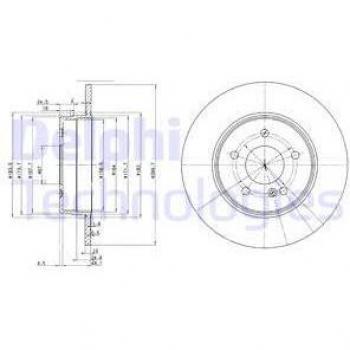 Disco de freno DELPHI BG3239C