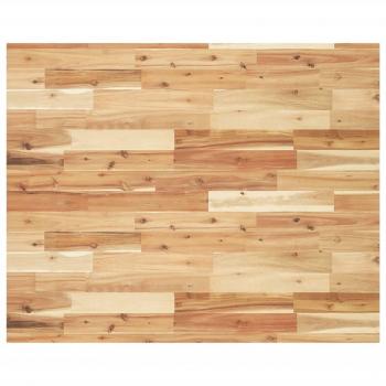 Tablero Escritorio Madera Maciza Acacia Sin Tratar 100x80x4 Cm Marrón