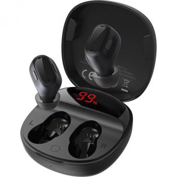 Auriculares Inalámbricos Baseus WM01 Plus, Bluetooth 5.0, Estéreo, Deportivos, Resistentes al Agua con Pantalla Digital LED