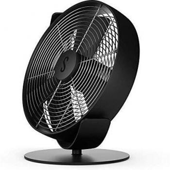 Stadler Form Tim USB Table Fan - Black