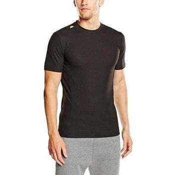 Kappa Free Tee - Camiseta para hombre, color negro, talla XL
