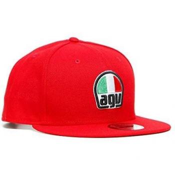 Dainese AGV 9Fifty Snapback Cap, Gorra Visera Plana