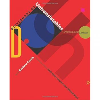 Philosophical Lexicon of Untranslatables: The Princeton Dictionary Edition