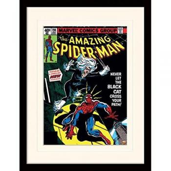 Marvel Comics Imagen enmarcada con paspartú 30 x 40 cm – Spider-Man