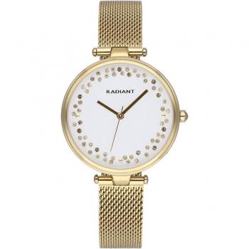 Radiant Reloj Mujer Analogico Cuarzo con Correa de Acero inoxidable RA543202