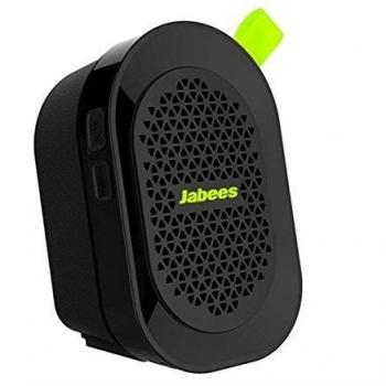 Altavoz Bluetooth Jabees beatBOX Mini Resistente al Agua - Negro/Verde