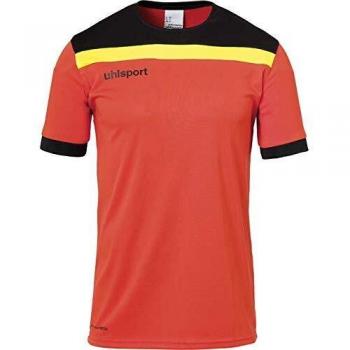 uhlsport Offense 23 Goalkeeper Set Kit De Fútbol, Unisex Adulto, Dynamic Orange/Negro/amar, 140